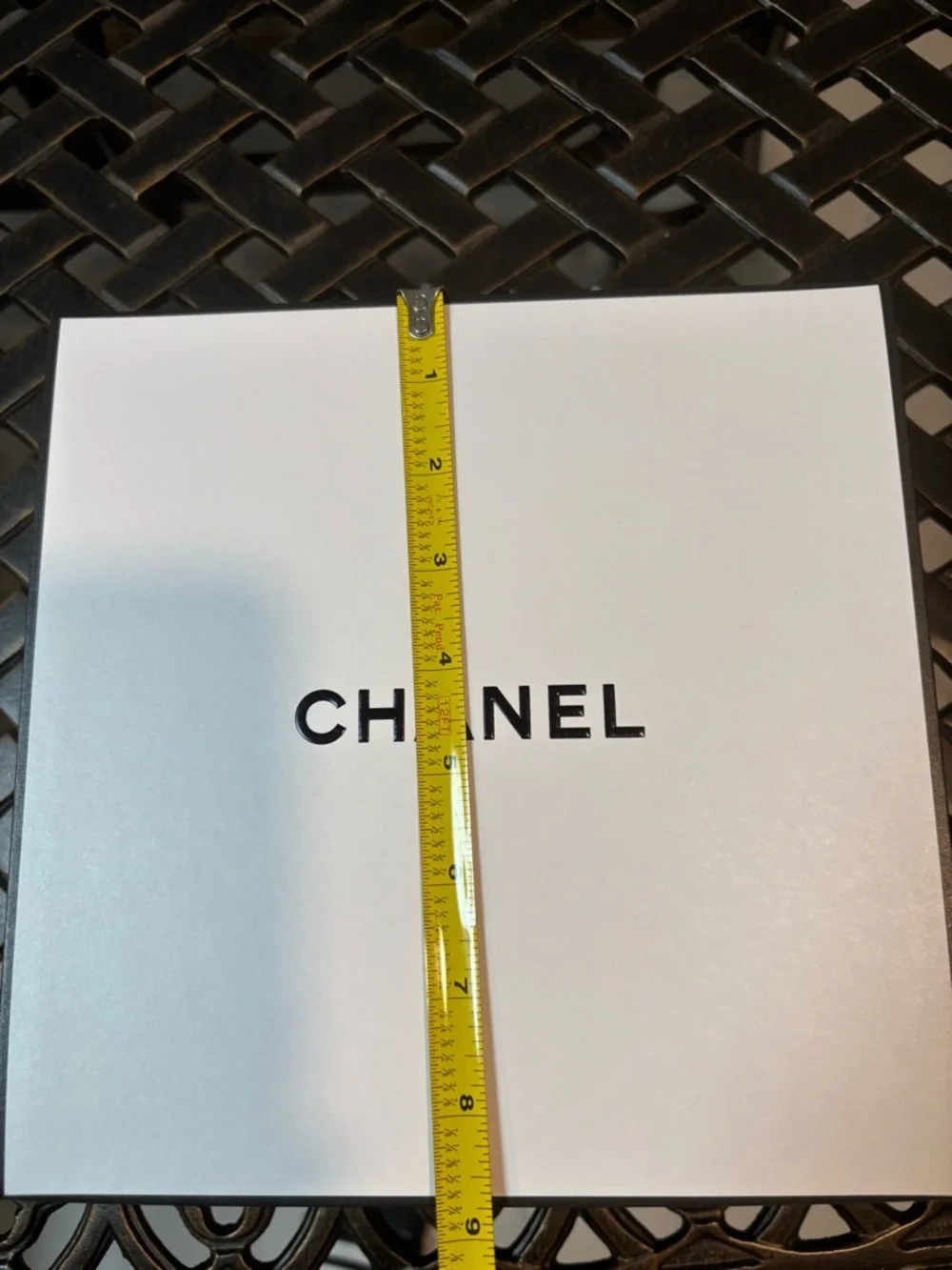CHANEL White Box with Black Logo and Tissue